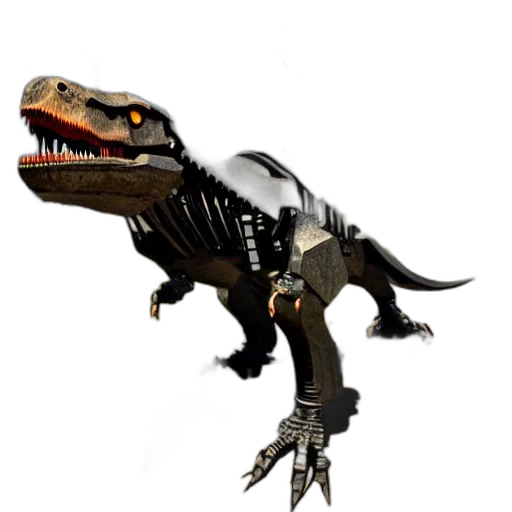 dragon, animal, creature, robot transparent PNG cut-out