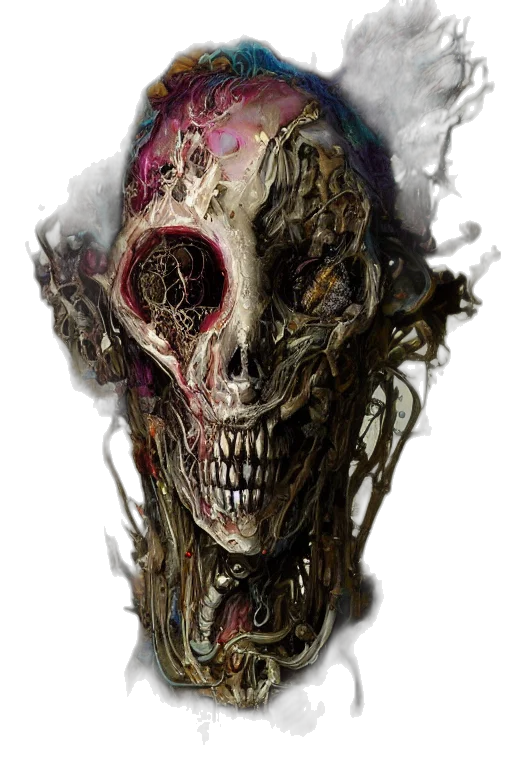 mask, face, creature, hair transparent PNG cut-out