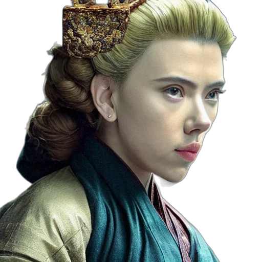 crown, staff, face, dragon transparent PNG cut-out