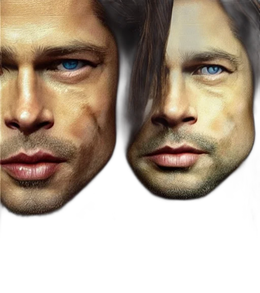 face, mask, photorealistic, concept art transparent PNG cut-out