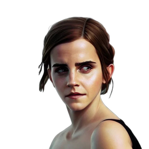 face, dress, hair, mask transparent PNG cut-out