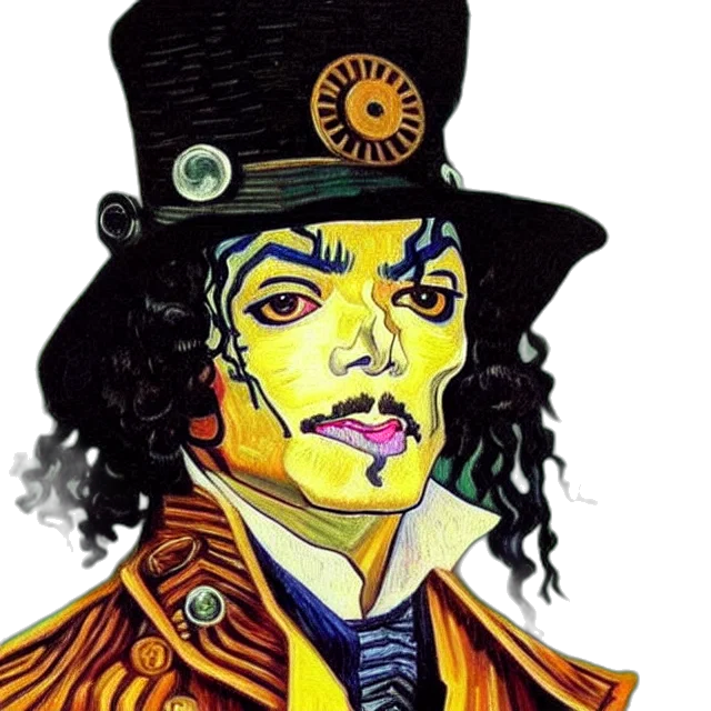 face, mask, hat, comic book art transparent PNG cut-out