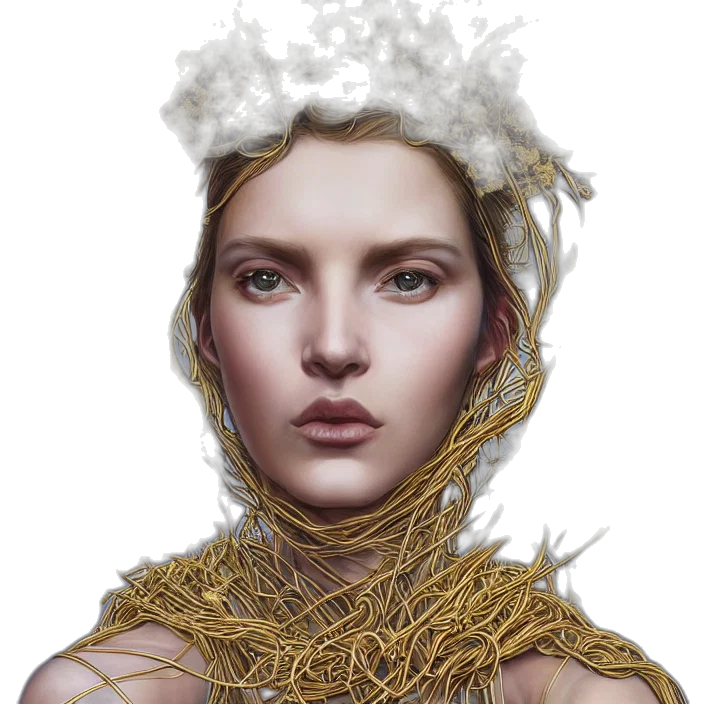 crown, jewelry, face, mask transparent PNG cut-out