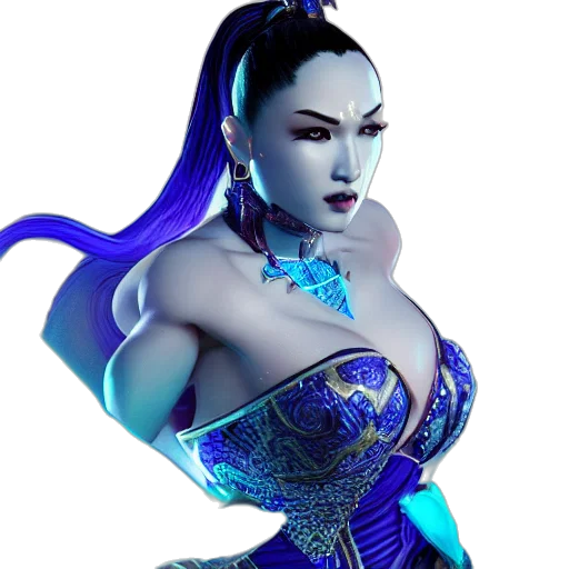 dress, fantasy art, 3d render, concept art transparent PNG cut-out