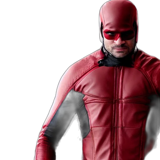 3d render, comic book art, concept art, daredevil transparent PNG cut-out