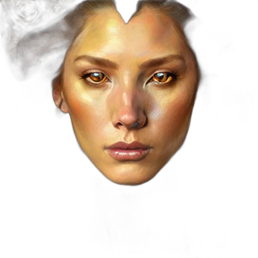 face, mask, crown, jewelry transparent PNG cut-out
