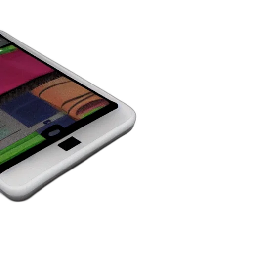 3d render, big, mac, smartphone transparent PNG cut-out