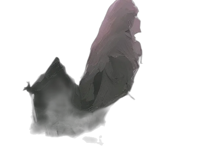 dragon, creature, mask, sword transparent PNG cut-out