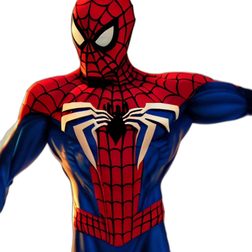 mask, jacket, 3d render, concept art transparent PNG cut-out