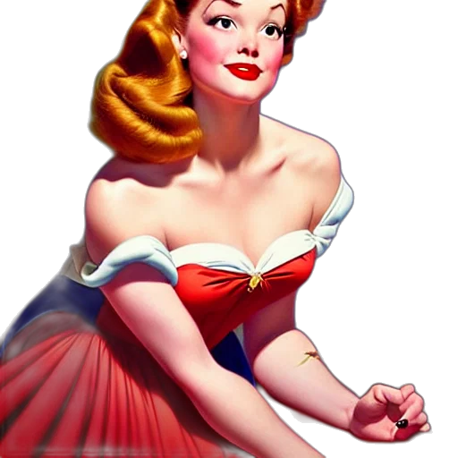 dress, crown, jewelry, comic book art transparent PNG cut-out