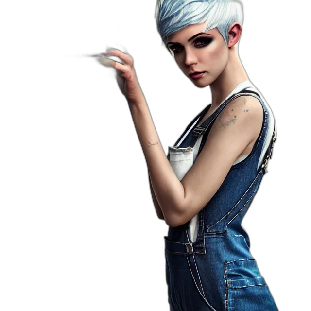 dress, hat, weapon, staff transparent PNG cut-out