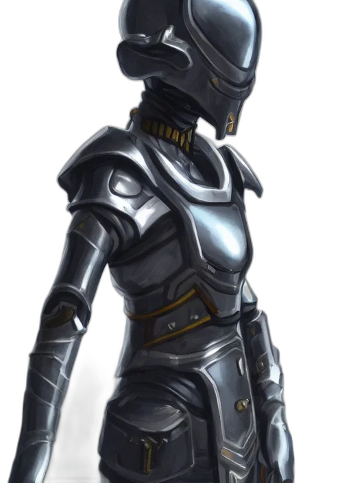 robot, staff, mask, concept art transparent PNG cut-out