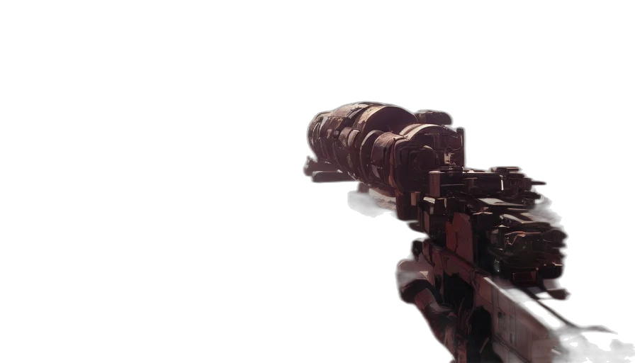 weapon, sword, staff, robot transparent PNG cut-out