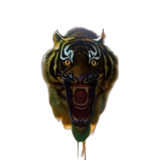 animal, creature, mask, dragon transparent PNG cut-out