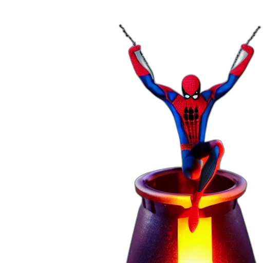 concept art, 3d render, comic book art, cgi transparent PNG cut-out