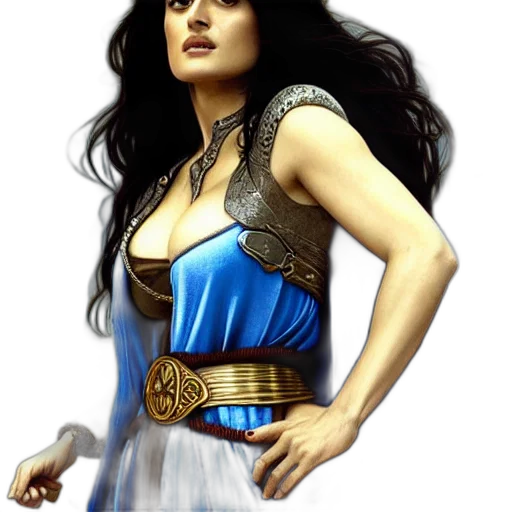 dress, jewelry, fantasy art, concept art transparent PNG cut-out