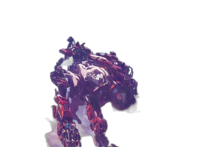 robot, weapon, dragon, creature transparent PNG cut-out
