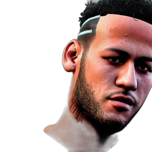face, photorealistic, 3d render, concept art transparent PNG cut-out