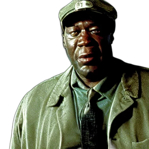 jacket, staff, face, hat transparent PNG cut-out