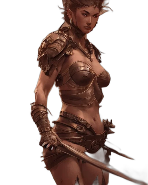 weapon, sword, dress, staff transparent PNG cut-out