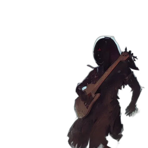creature, mask, staff, animal transparent PNG cut-out
