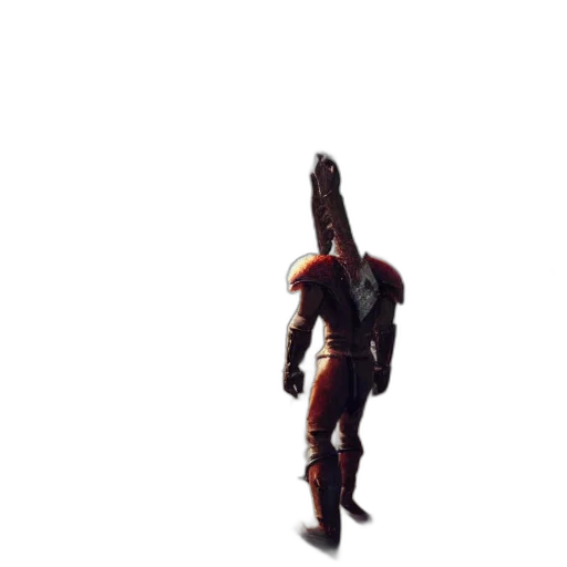 robot, weapon, staff, creature transparent PNG cut-out