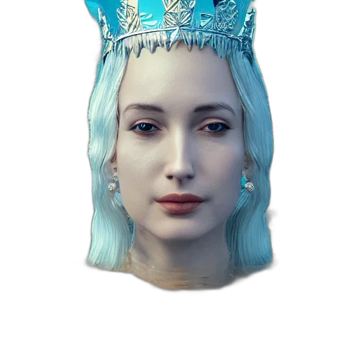 crown, face, jewelry, hat transparent PNG cut-out