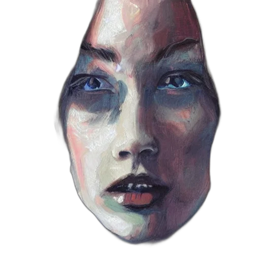 face, mask, crown, robot transparent PNG cut-out