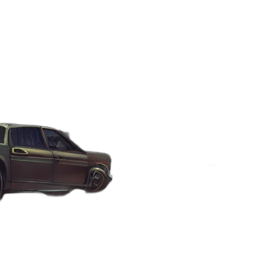 car, weapon, 3d render, concept art transparent PNG cut-out
