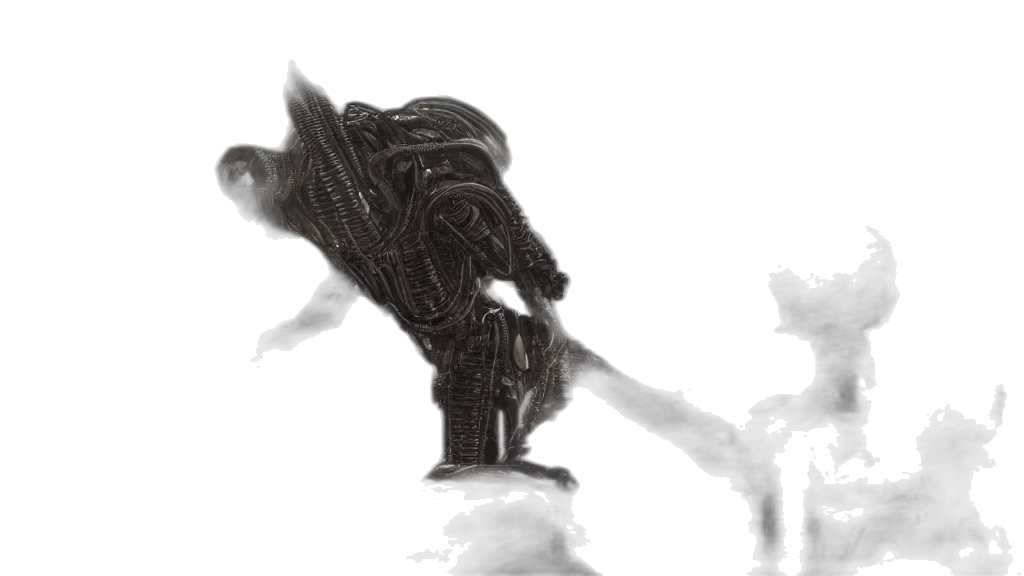 robot, creature, sword, dragon transparent PNG cut-out