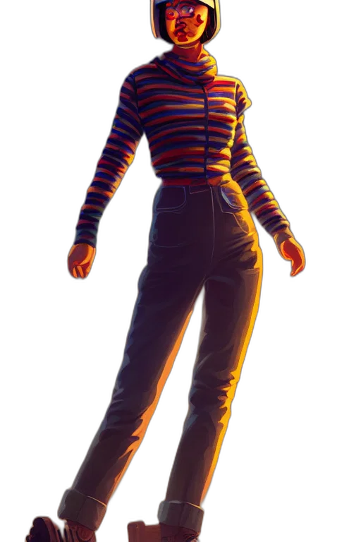 jacket, robot, dress, staff transparent PNG cut-out