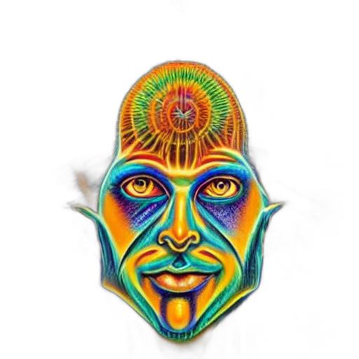 mask, face, crown, fantasy art transparent PNG cut-out