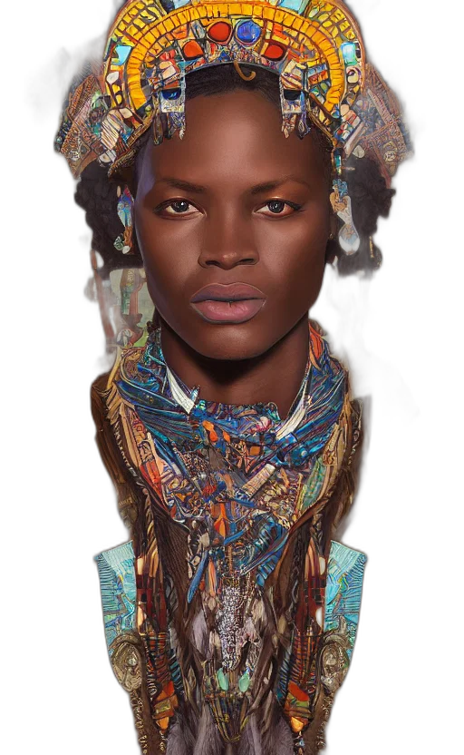 face, jewelry, crown, hair transparent PNG cut-out