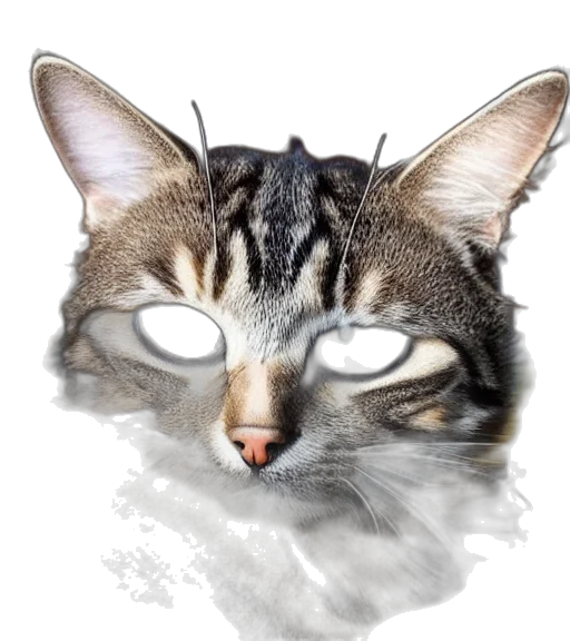 animal, face, mask, creature transparent PNG cut-out
