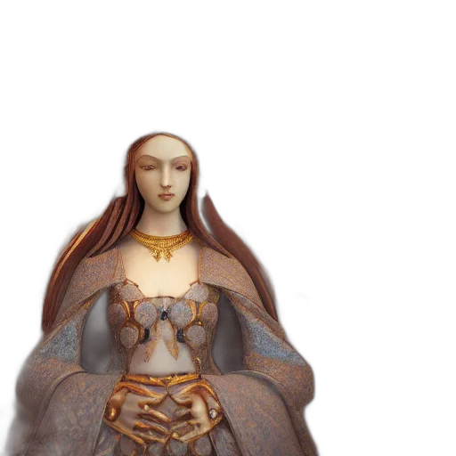 dress, jewelry, crown, mask transparent PNG cut-out