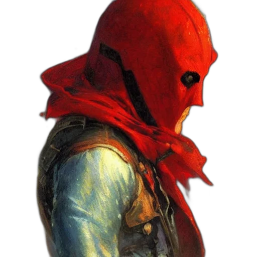 mask, jacket, face, weapon transparent PNG cut-out