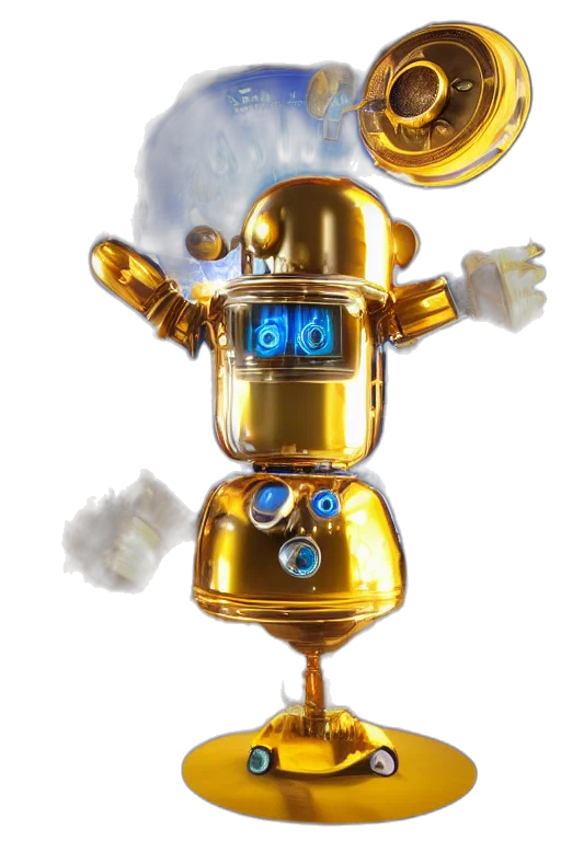 robot, staff, jewelry, weapon transparent PNG cut-out