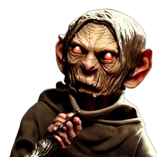 mask, staff, face, creature transparent PNG cut-out