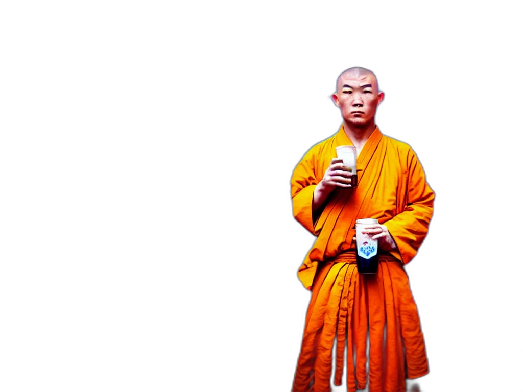 staff, bottle, face, food transparent PNG cut-out