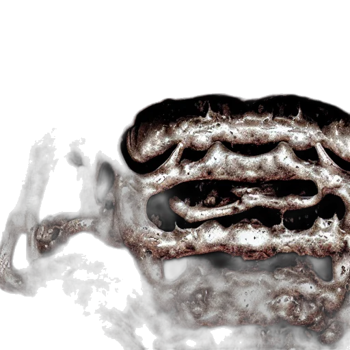crown, face, mask, creature transparent PNG cut-out