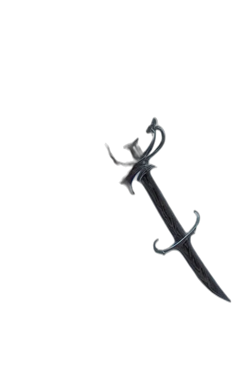 sword, weapon, staff, jewelry transparent PNG cut-out