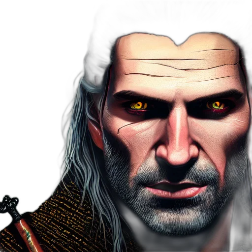 face, sword, fantasy art, concept art transparent PNG cut-out