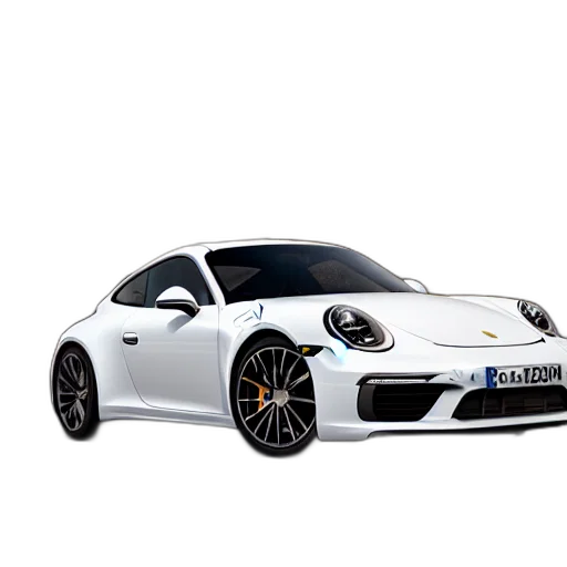 car, animal, 3d render, photorealistic transparent PNG cut-out