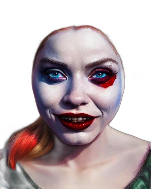 face, mask, creature, concept art transparent PNG cut-out