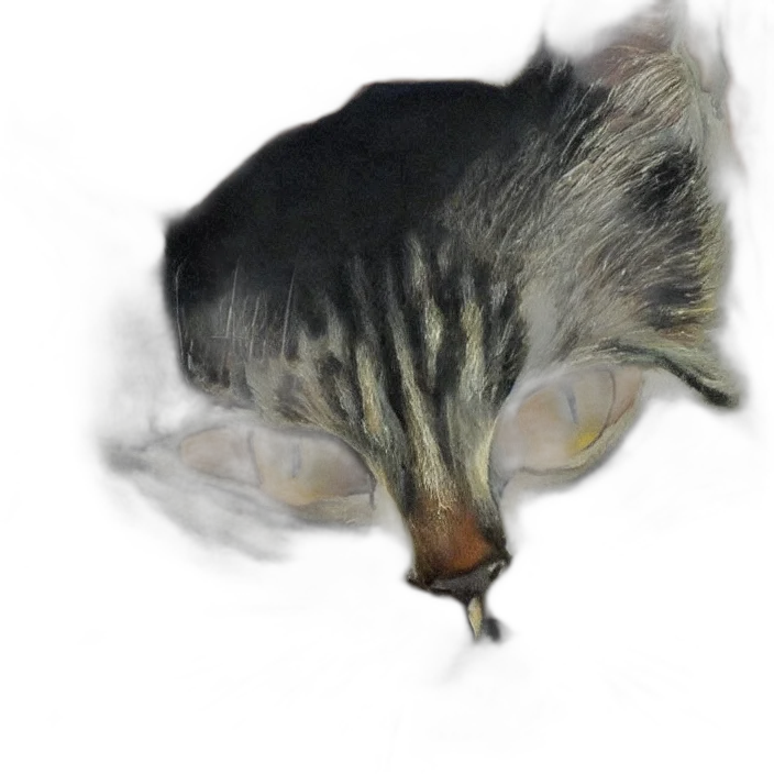 animal, mask, creature, hair transparent PNG cut-out