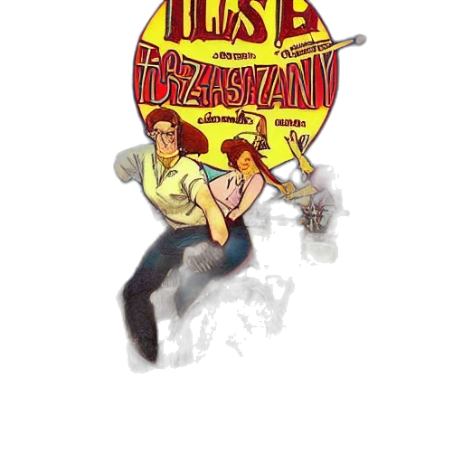 comic book art, concept art, cartoon, pixel art transparent PNG cut-out