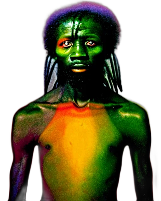 face, mask, staff, creature transparent PNG cut-out