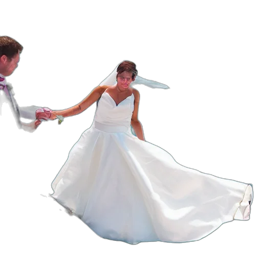 dress, staff, jewelry, umbrella transparent PNG cut-out