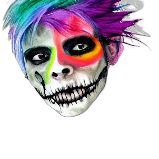 mask, face, creature, hair transparent PNG cut-out