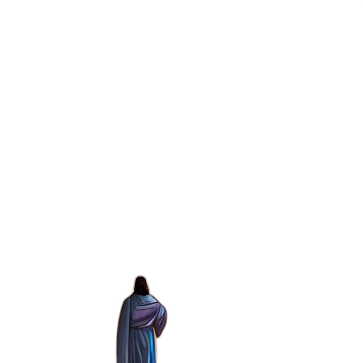 sword, jacket, dress, robot transparent PNG cut-out
